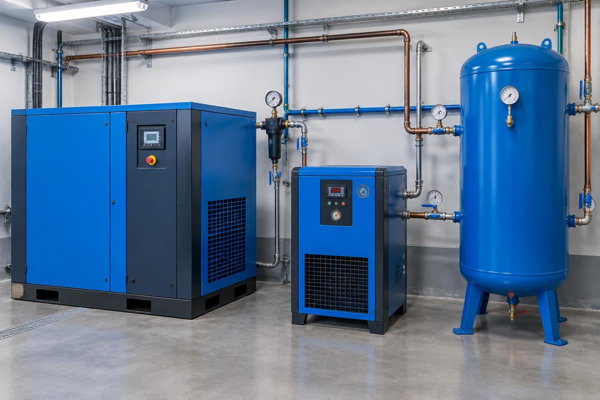Air compressor: selection and preventive maintenance