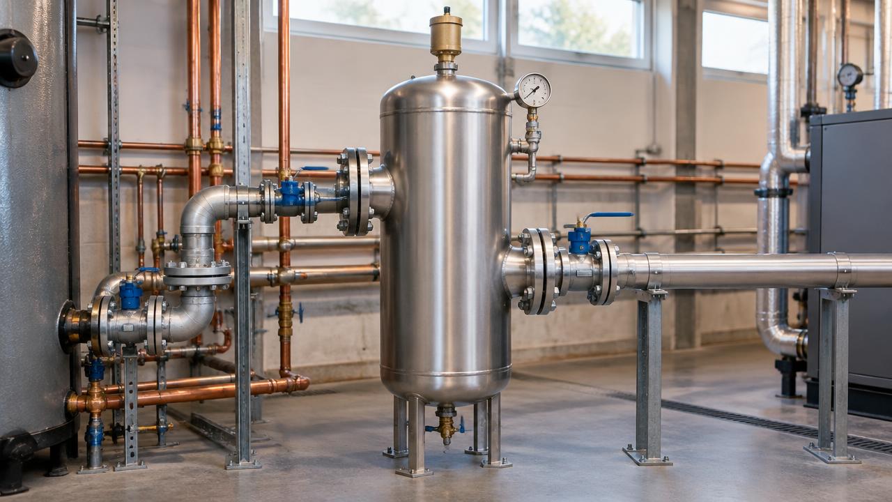 Deaerators in Industrial Networks: Pump Protection