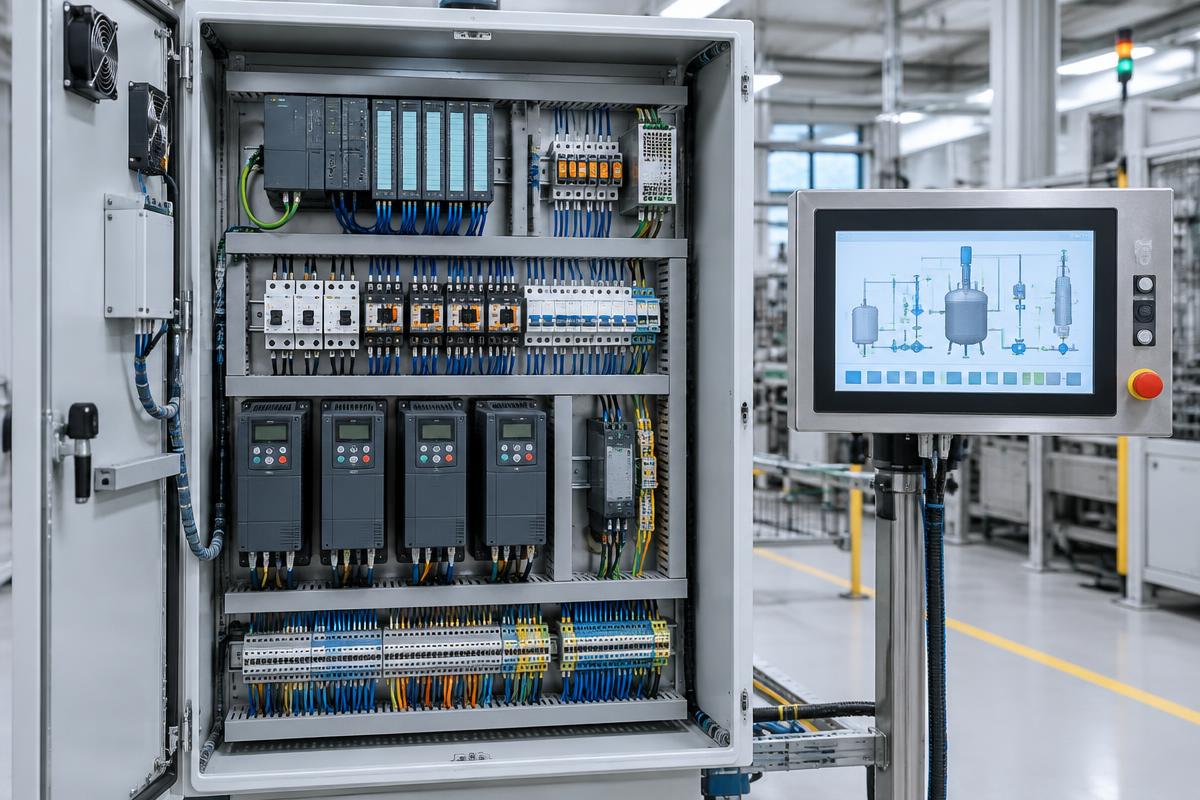 Industrial Automation: PLCs, Sensors & Control Panel Faults